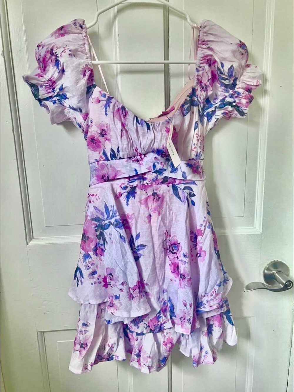 Floral Ruffle Romper Women’s - Francesca’s